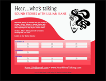 Tablet Screenshot of hearwhostalking.com